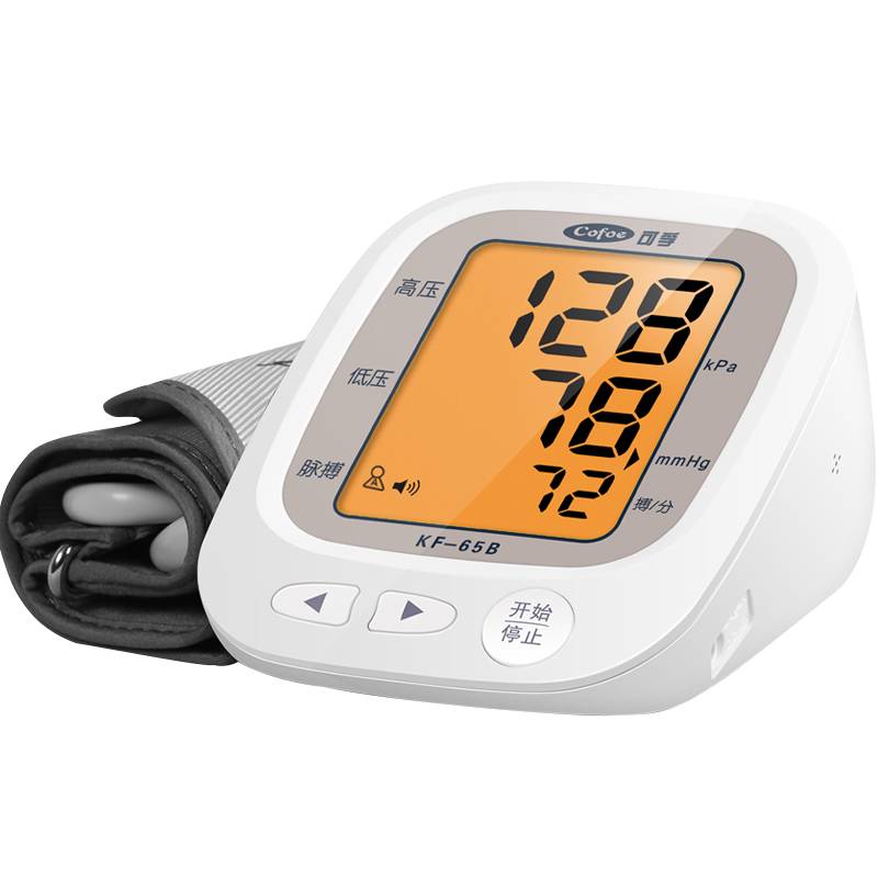 可孚量血压计心率检测测量仪器降压表家用语音上臂式电子中老年Q2
