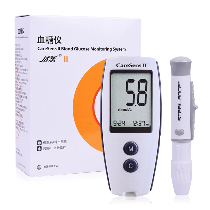 韩国达乐2208血糖仪 达乐2208血糖试纸 50条 家用血糖测试仪