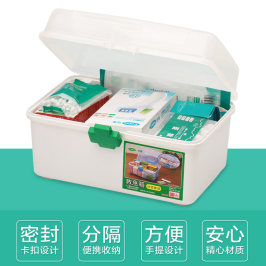 药箱家庭装家用医疗包急救小型药品收纳盒全套应急医用医药箱大号