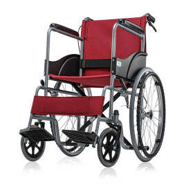 手动轮椅车 轻便携轮椅老年残疾人便捷旅行手推车 HYIV100-HY9000