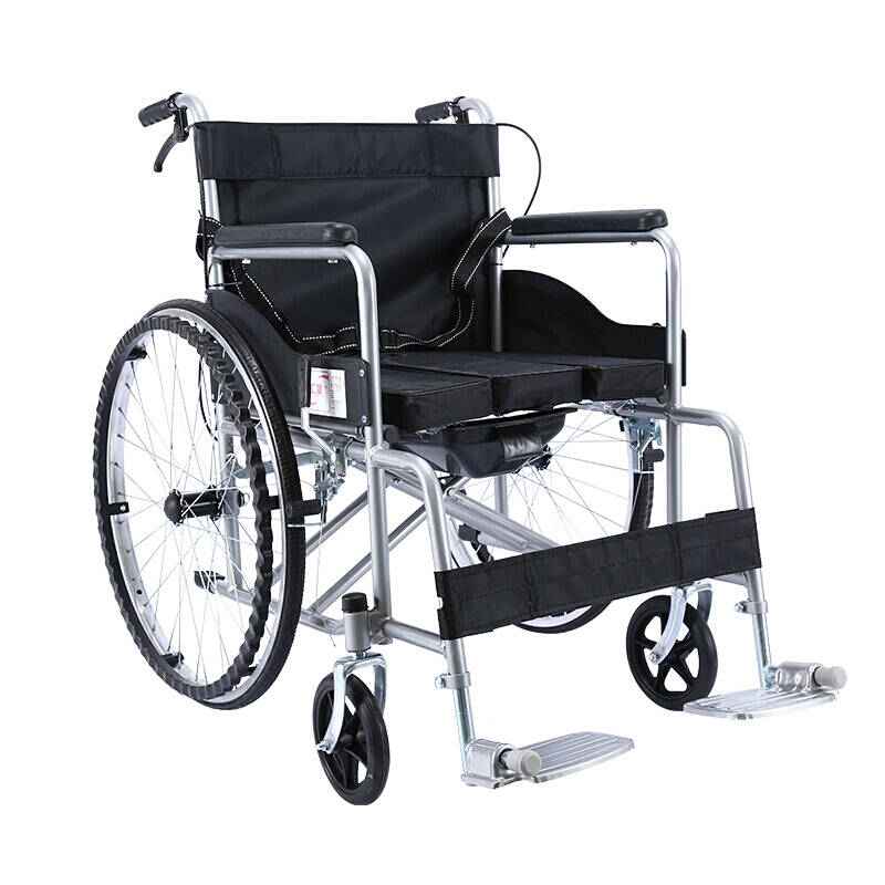 轮椅家用折叠轻便老人手推车小便携多功能超轻老年人残疾代步 经典透气款可折叠(11kg)顺丰